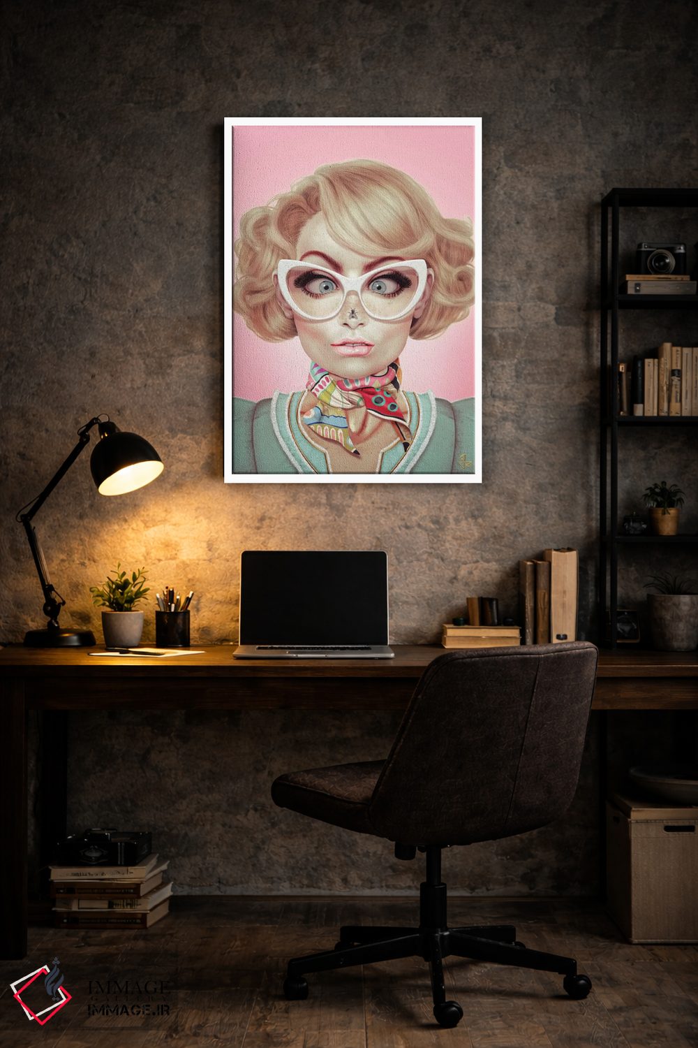 تابلو دکوراتیو پرواز کن اثر جولیو روسی - D5W