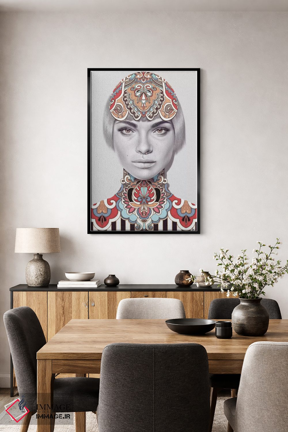 تابلو دکوراتیو بلو سام اثر جولیو روسی - D4B