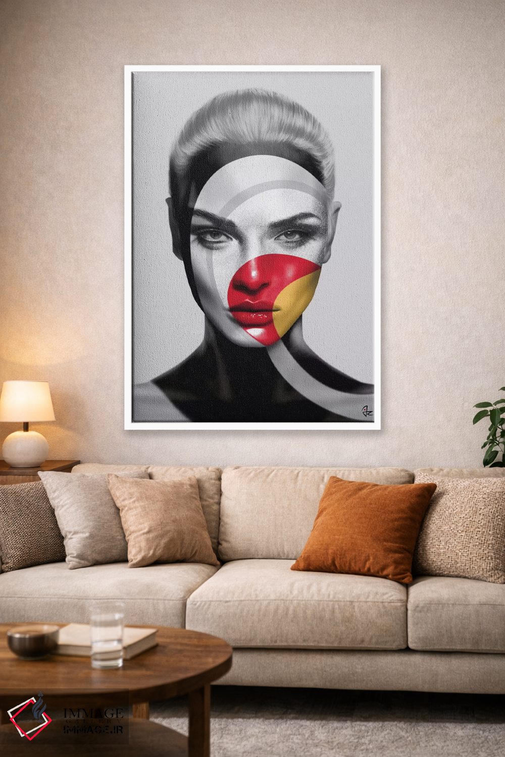 تابلو دکوراتیو زیر فشار اثر جولیو روسی - D1W