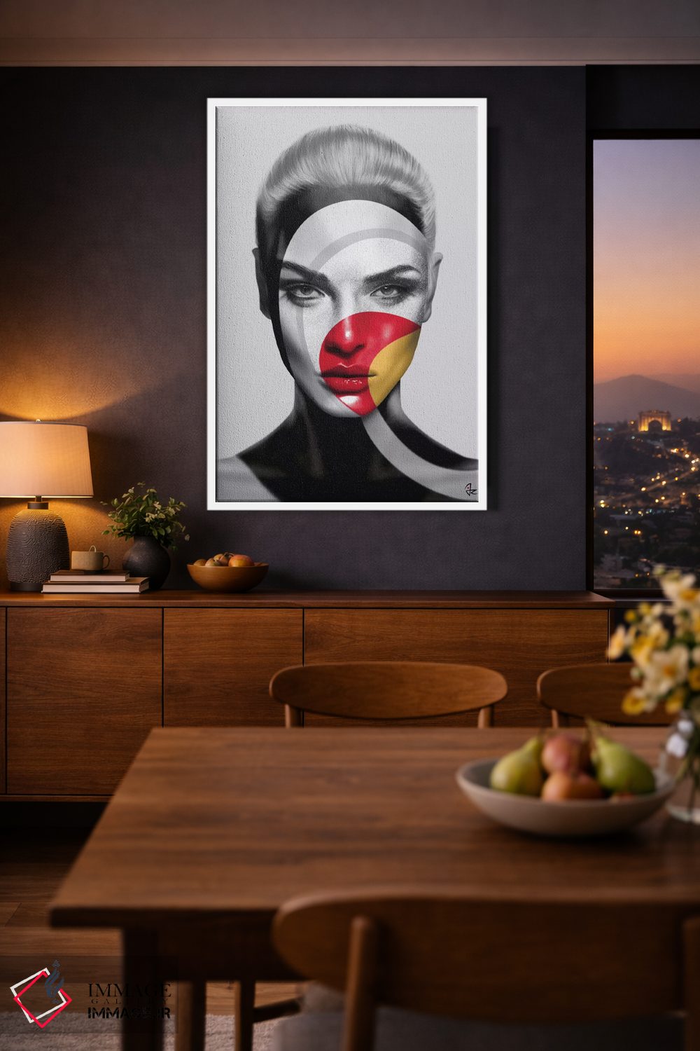 تابلو دکوراتیو زیر فشار اثر جولیو روسی - D4W