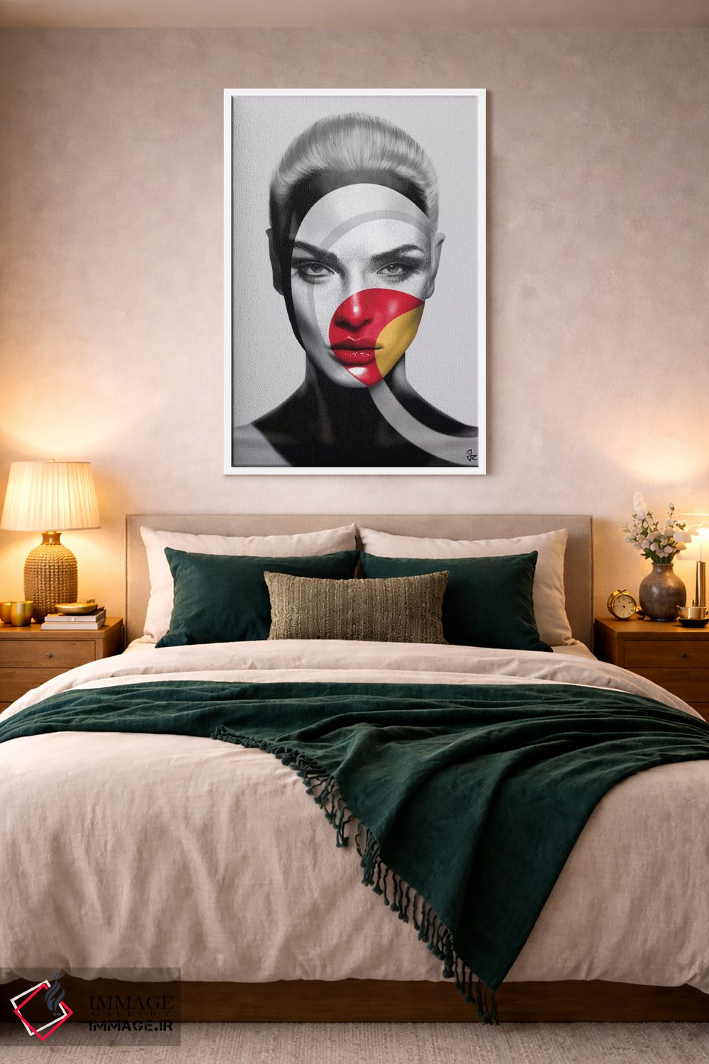 تابلو دکوراتیو زیر فشار اثر جولیو روسی - D3W