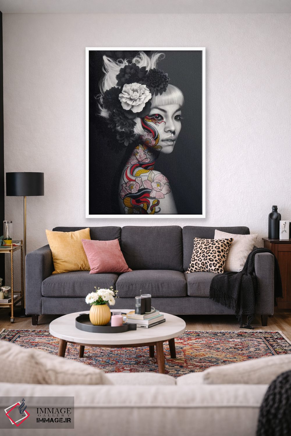 تابلو مدرن حوا اثر جولیو روسی - D1W