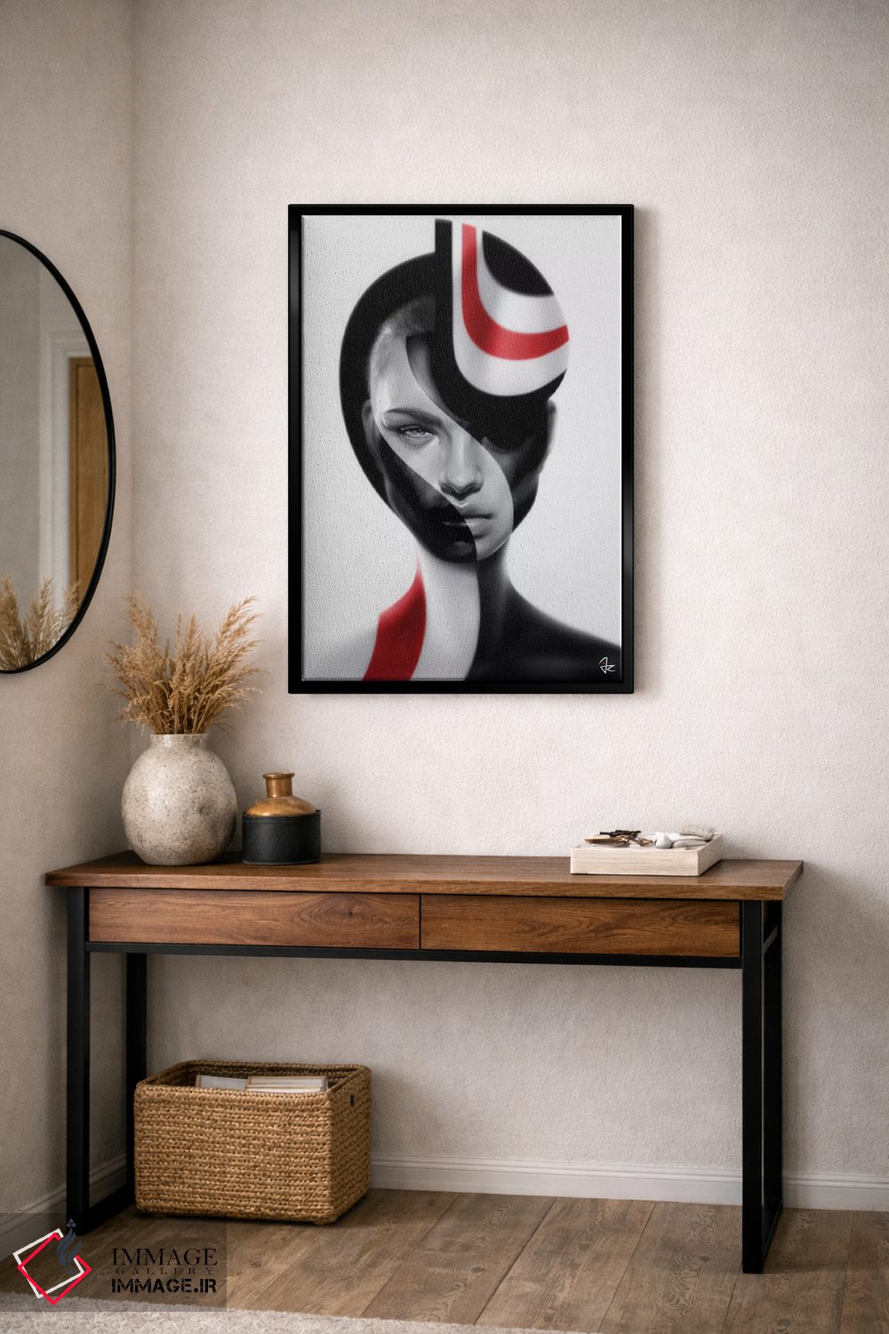 تابلو دکوراتیو کروی اثر جولیو روسی - D4B