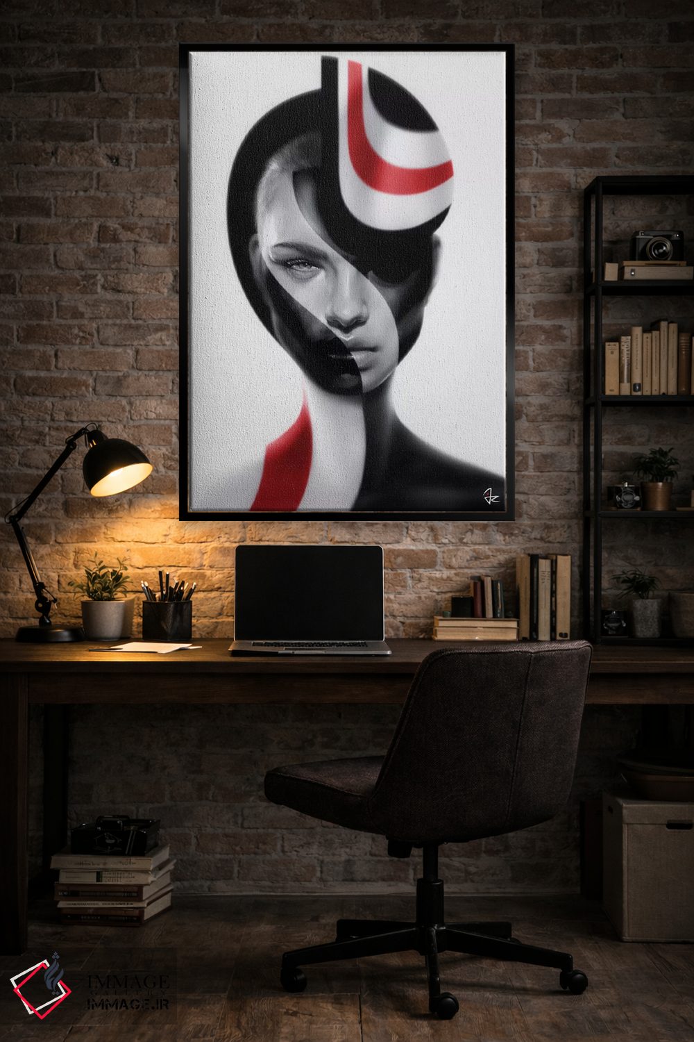 تابلو دکوراتیو کروی اثر جولیو روسی - D5B