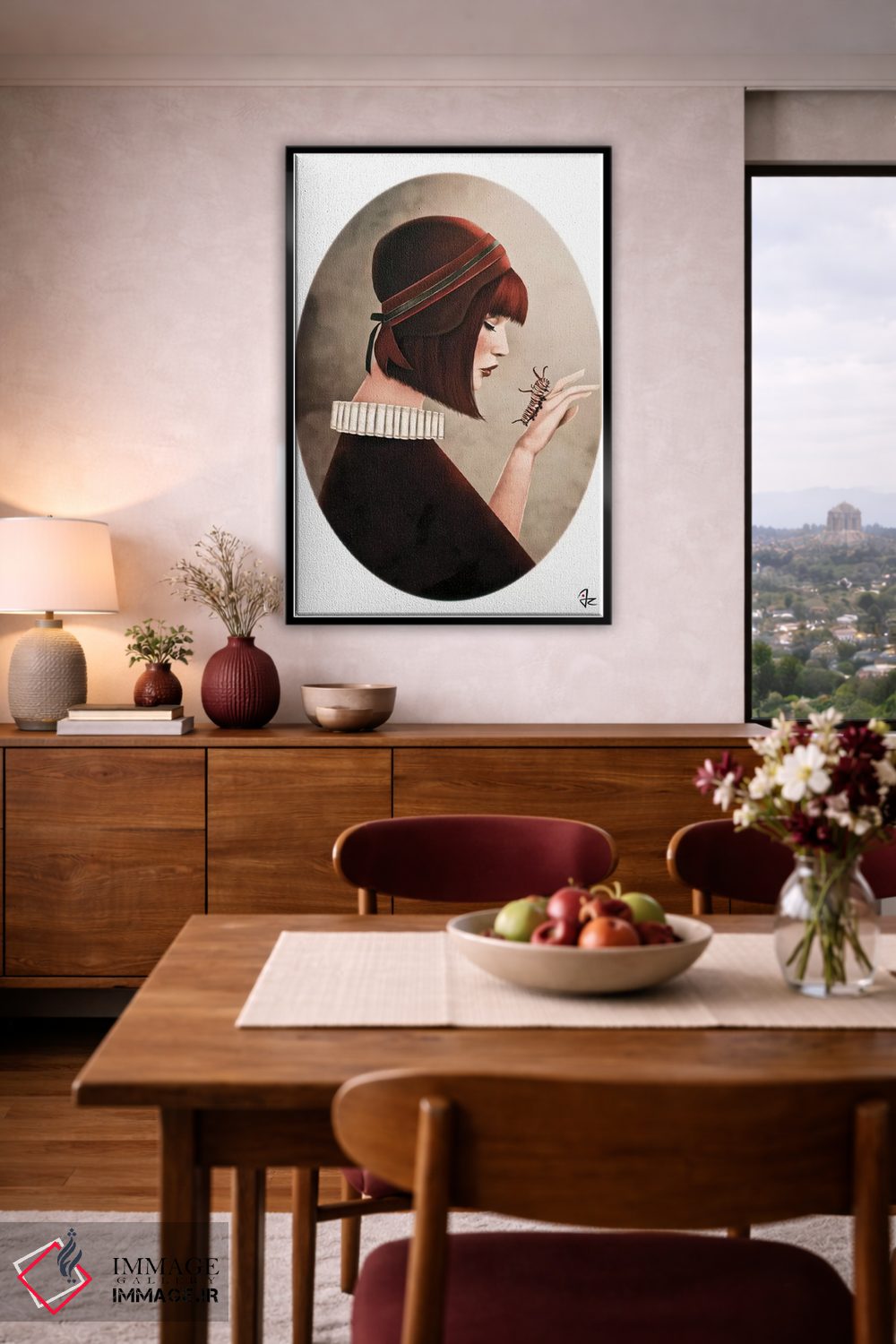 تابلو دکوراتیو پادشاه اثر جولیو روسی - D6B