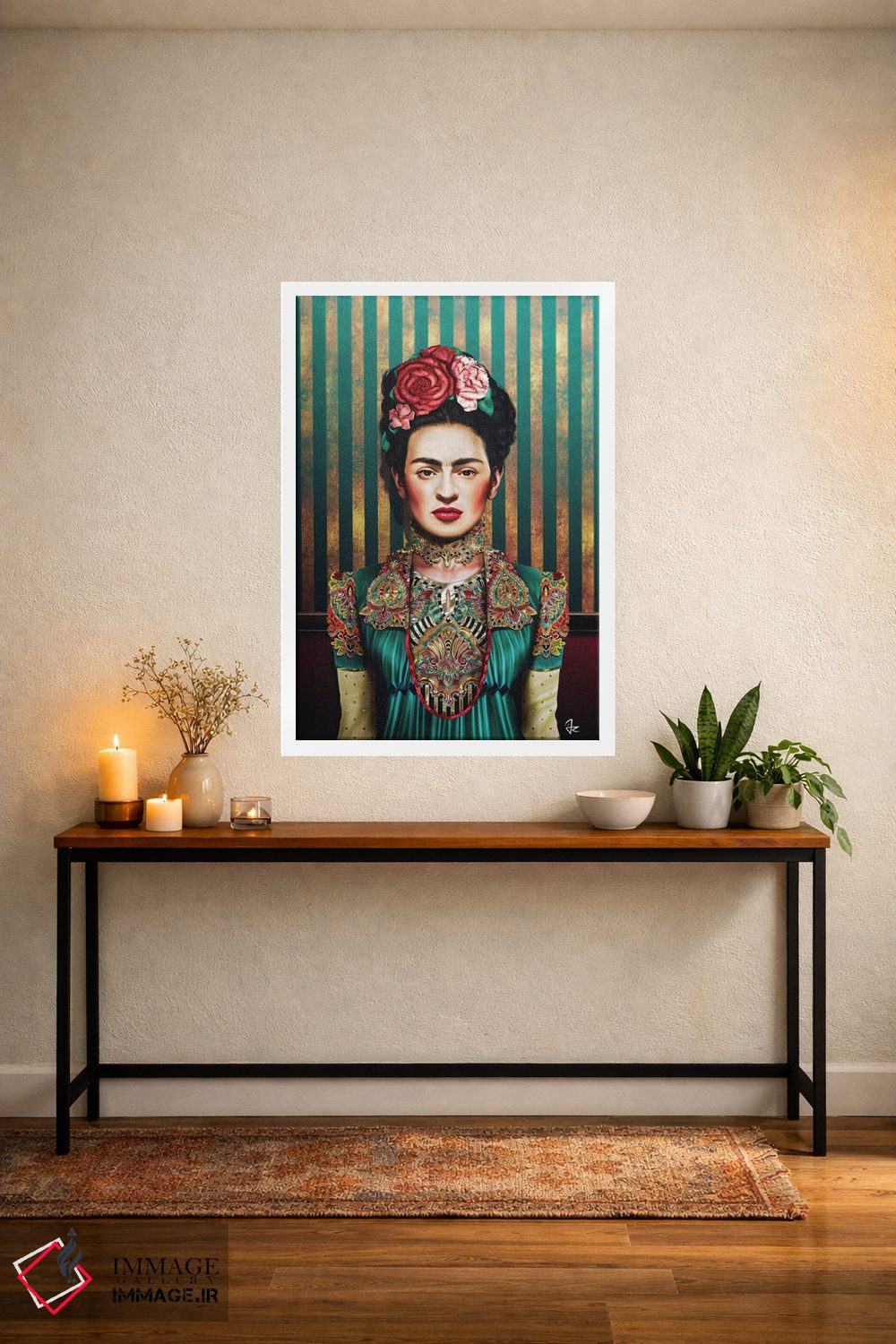 تابلو دکوراتیو فریدا اثر جولیو روسی - D3W