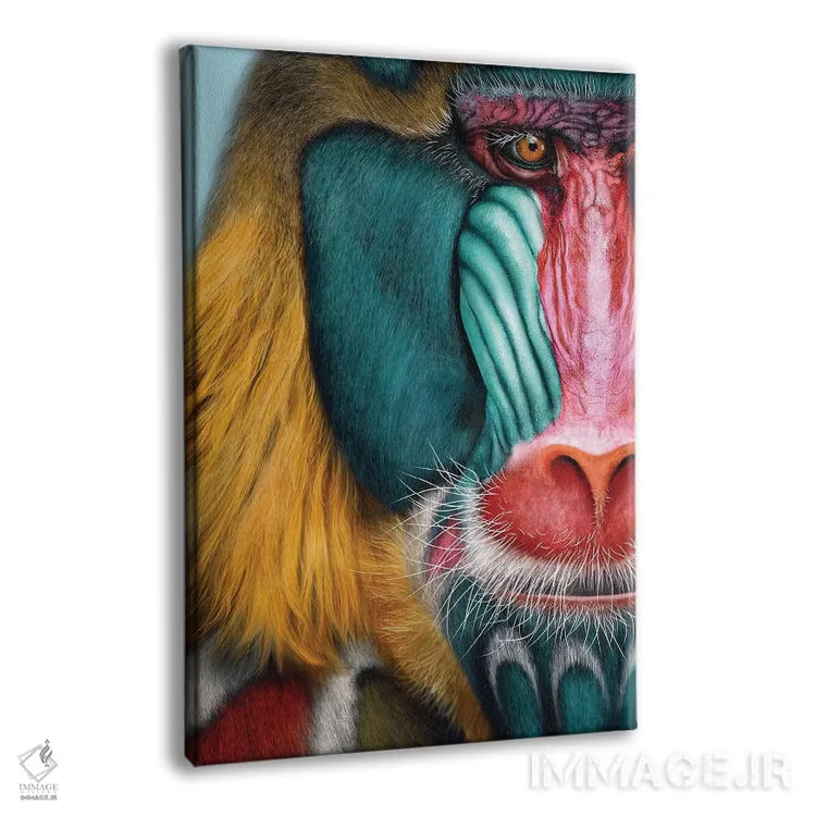 تابلو دکوراتیو ماندریل اثر جولیو روسی - نمای پرسپکتیو محصول