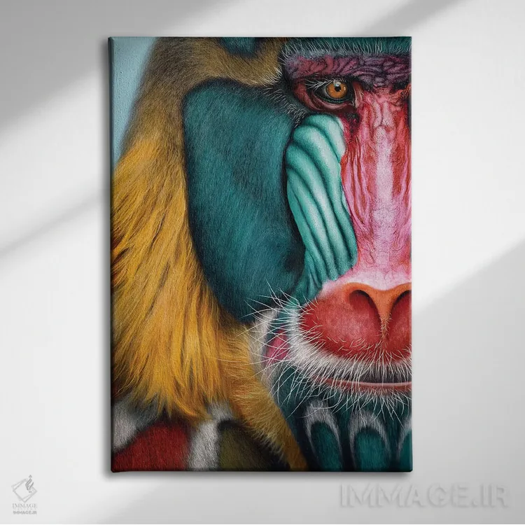 تابلو دکوراتیو ماندریل اثر جولیو روسی - نمای روبهرو روی دیوار