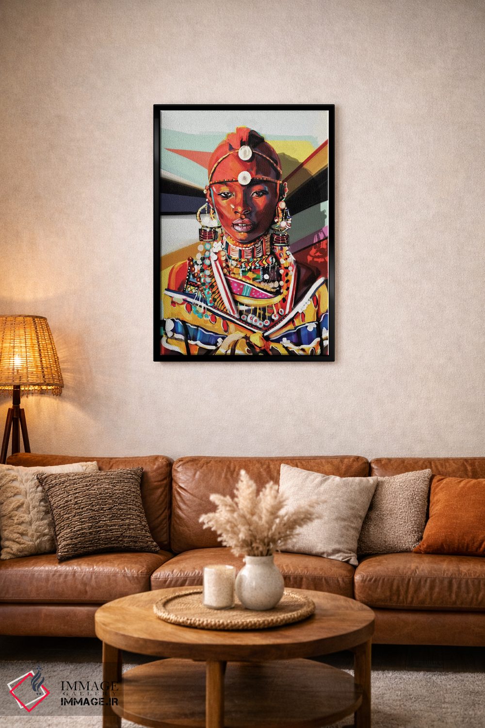 تابلو دکوراتیو کنیا اثر جولیو روسی - D4B