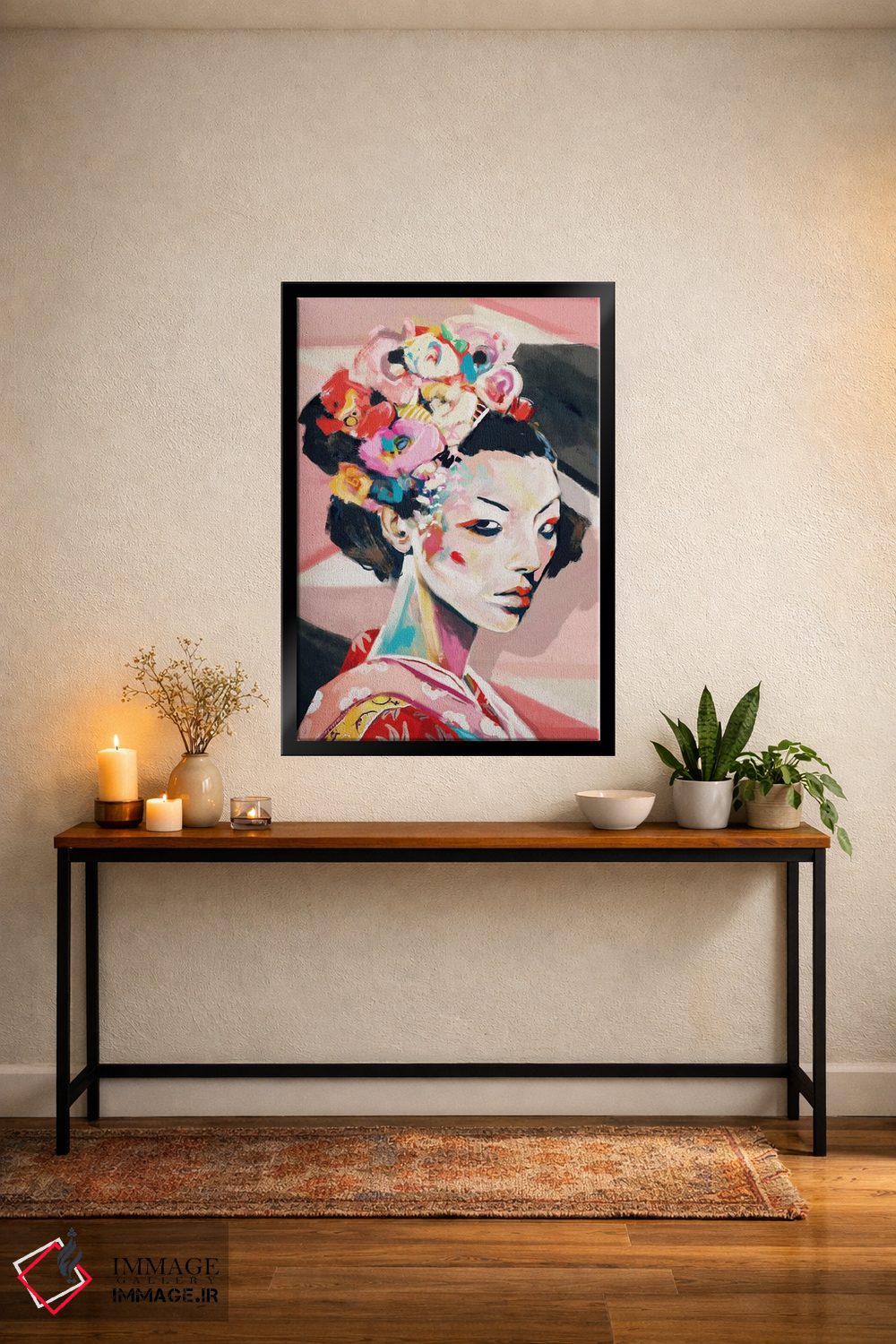 تابلو دکوراتیو ژاپن اثر جولیو روسی - D3B