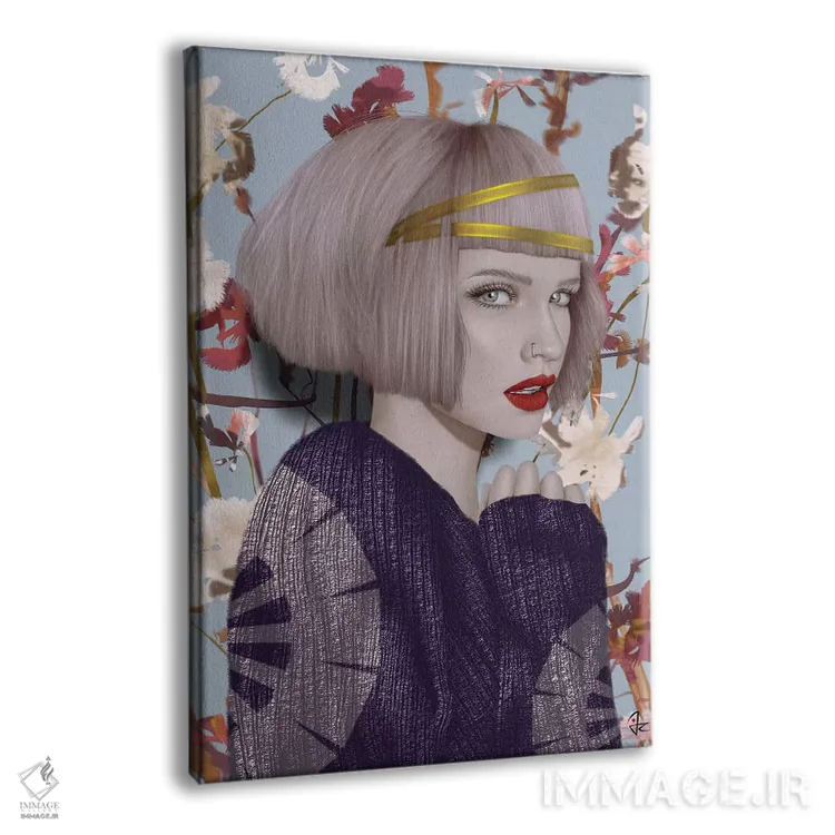 تابلو دکوراتیو انکار اثر جولیو روسی - نمای پرسپکتیو محصول