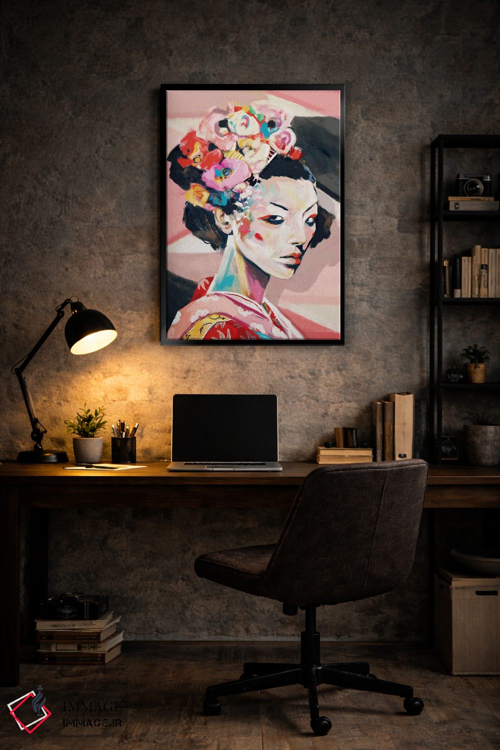 تابلو دکوراتیو ژاپن اثر جولیو روسی - D6B