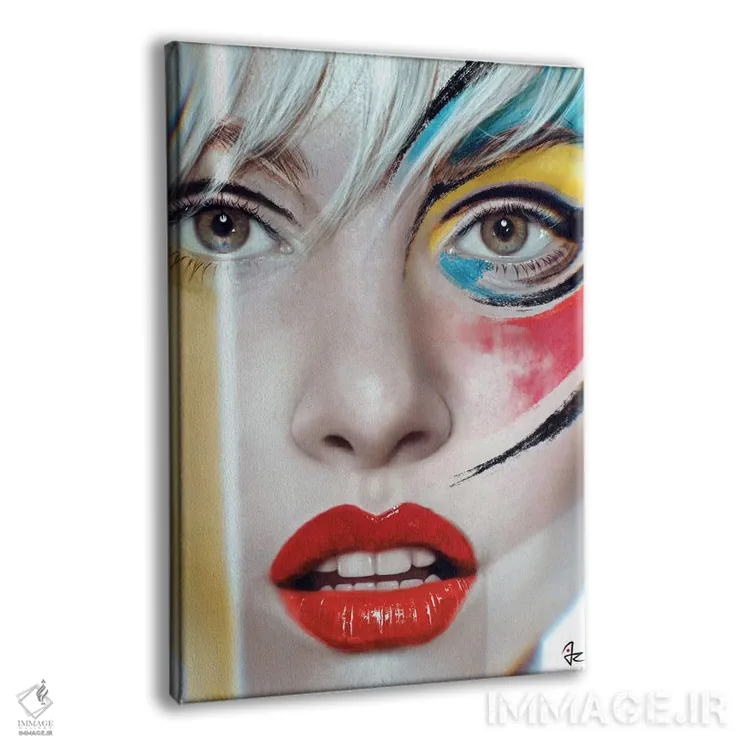 تابلو دکوراتیو عکس فوری اثر جولیو روسی - نمای پرسپکتیو محصول