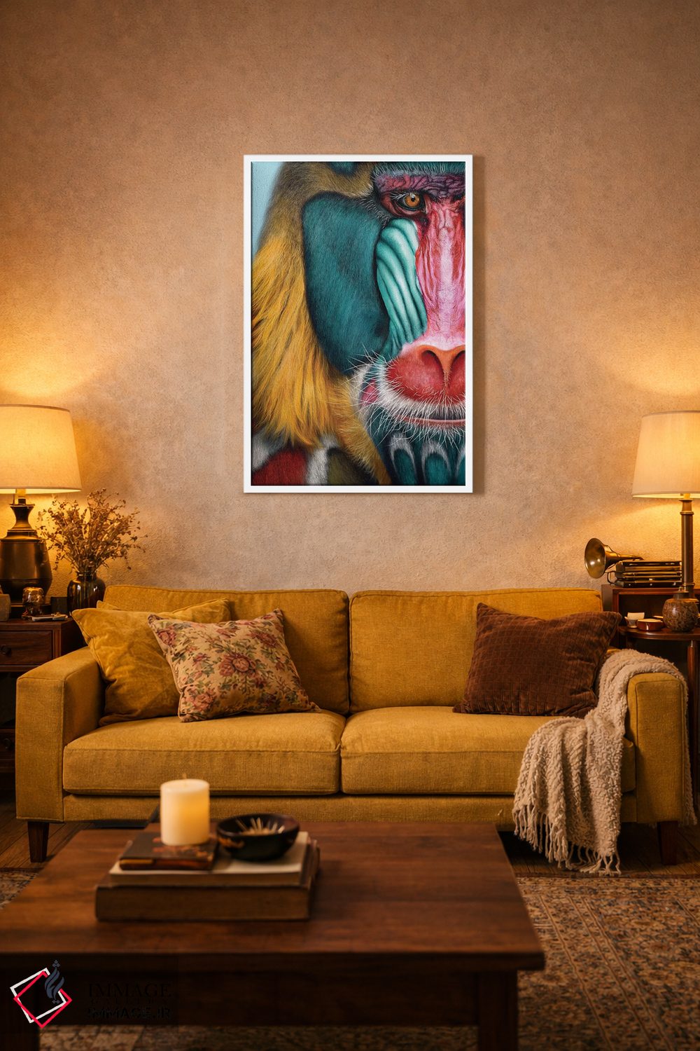 تابلو دکوراتیو ماندریل اثر جولیو روسی - D1W