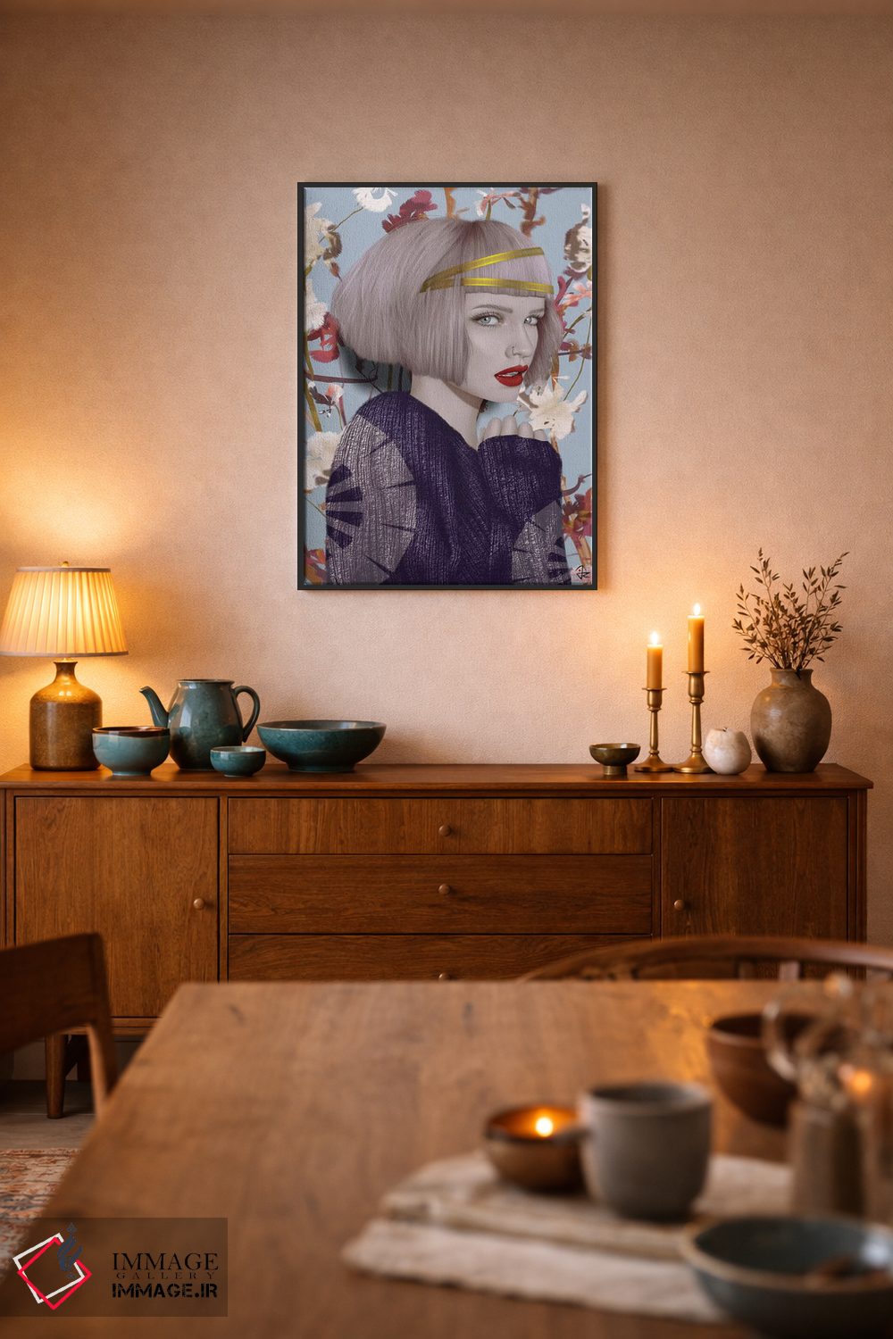 تابلو دکوراتیو انکار اثر جولیو روسی - D5B