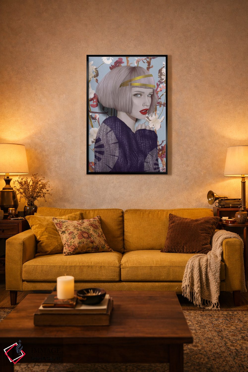 تابلو دکوراتیو انکار اثر جولیو روسی - D3B