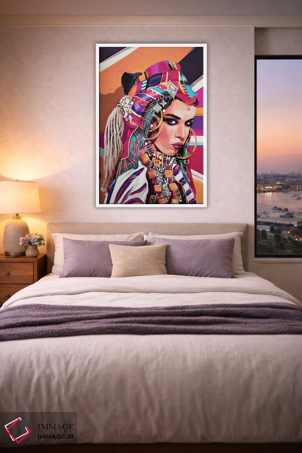 تابلو دکوراتیو مراکش اثر جولیو روسی - D2W