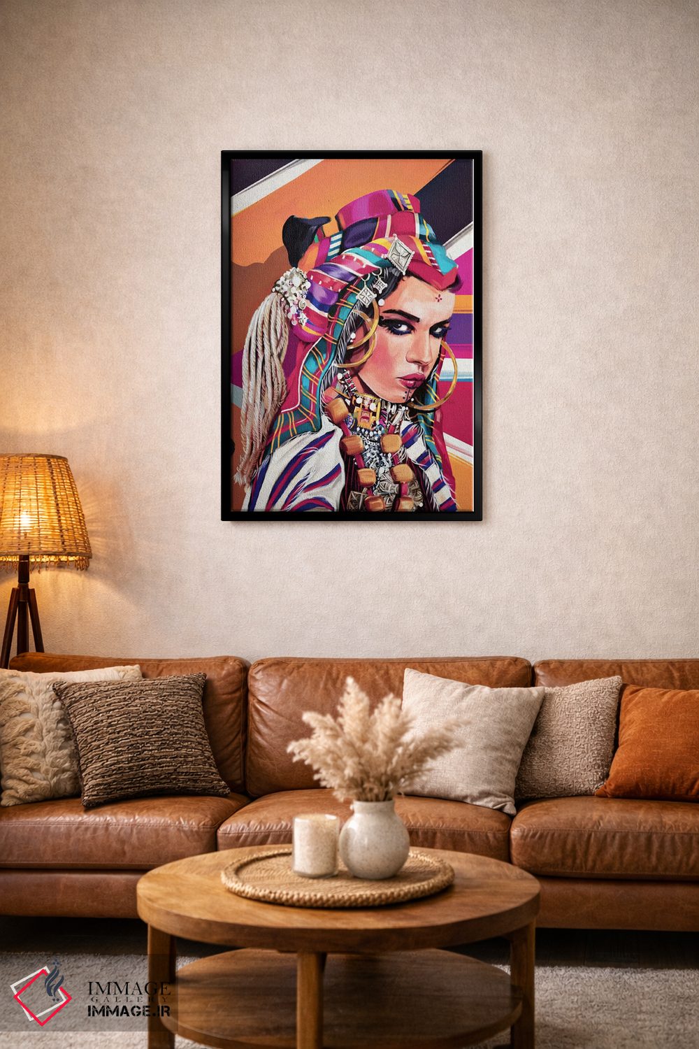 تابلو دکوراتیو مراکش اثر جولیو روسی - D3B