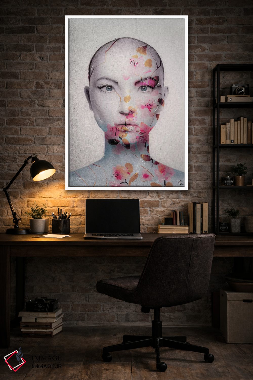 تابلو دکوراتیو انسانیت من کجاست اثر جولیو روسی - D3W