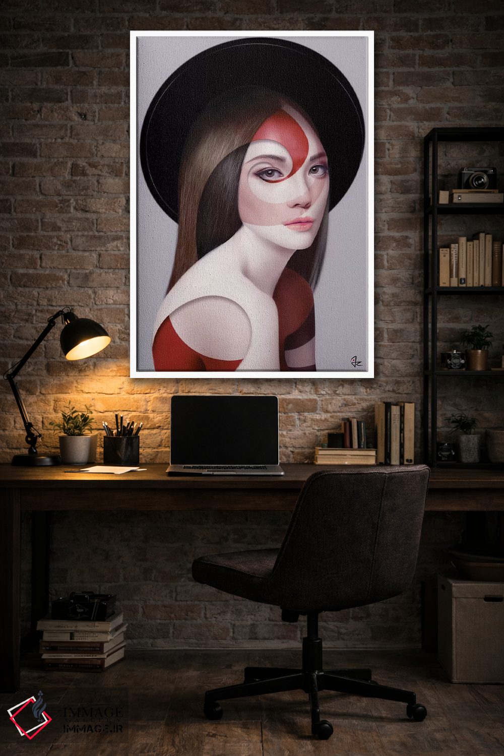 تابلو دکوراتیو گرداب اثر جولیو روسی - D4W