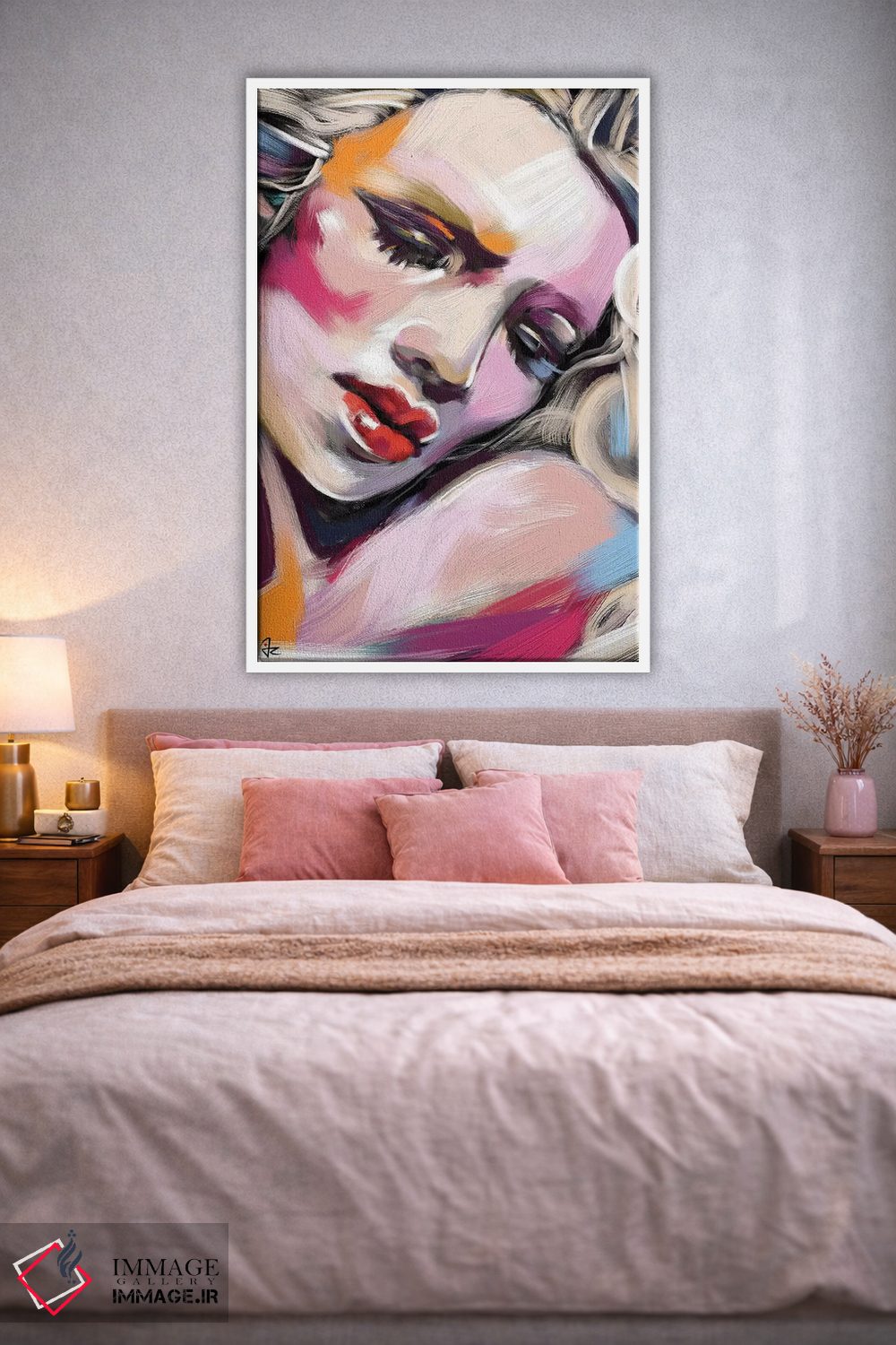 تابلو دکوراتیو درخشان یک اثر جولیو روسی - D1W