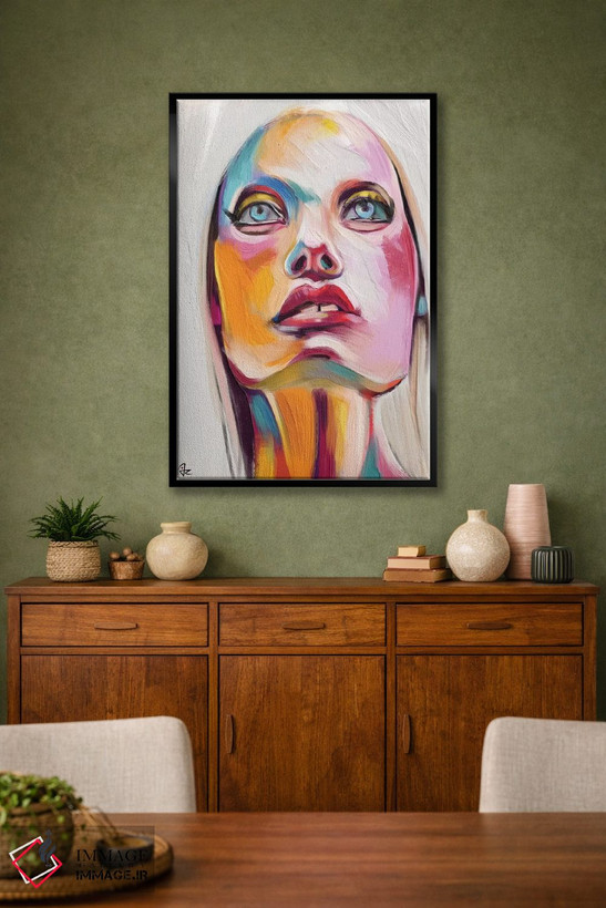 تابلو دکوراتیو درخشان دو اثر جولیو روسی - D1B