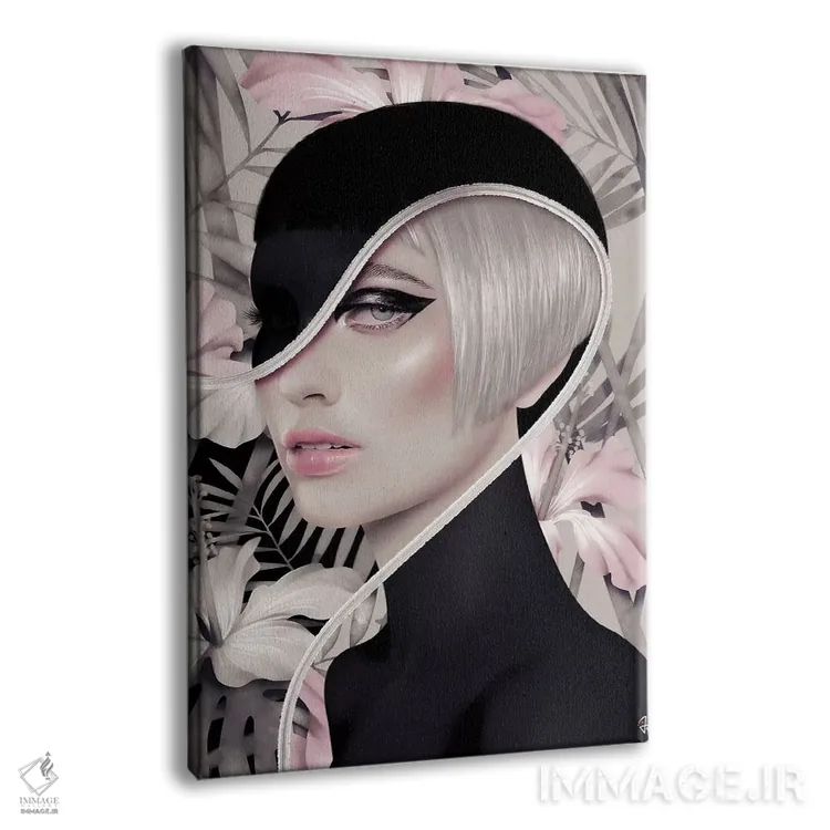 تابلو دکوراتیو رنگ چهار اثر جولیو روسی - نمای پرسپکتیو محصول