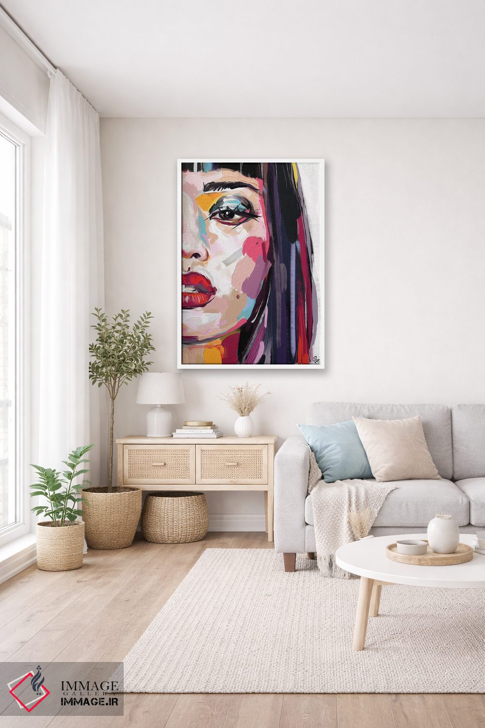 تابلو دکوراتیو درخشان هفت اثر جولیو روسی - D2W