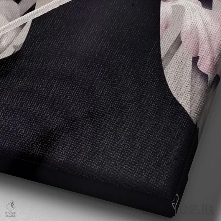 تابلو دکوراتیو رنگ چهار اثر جولیو روسی - نمای نزدیک بافت بوم