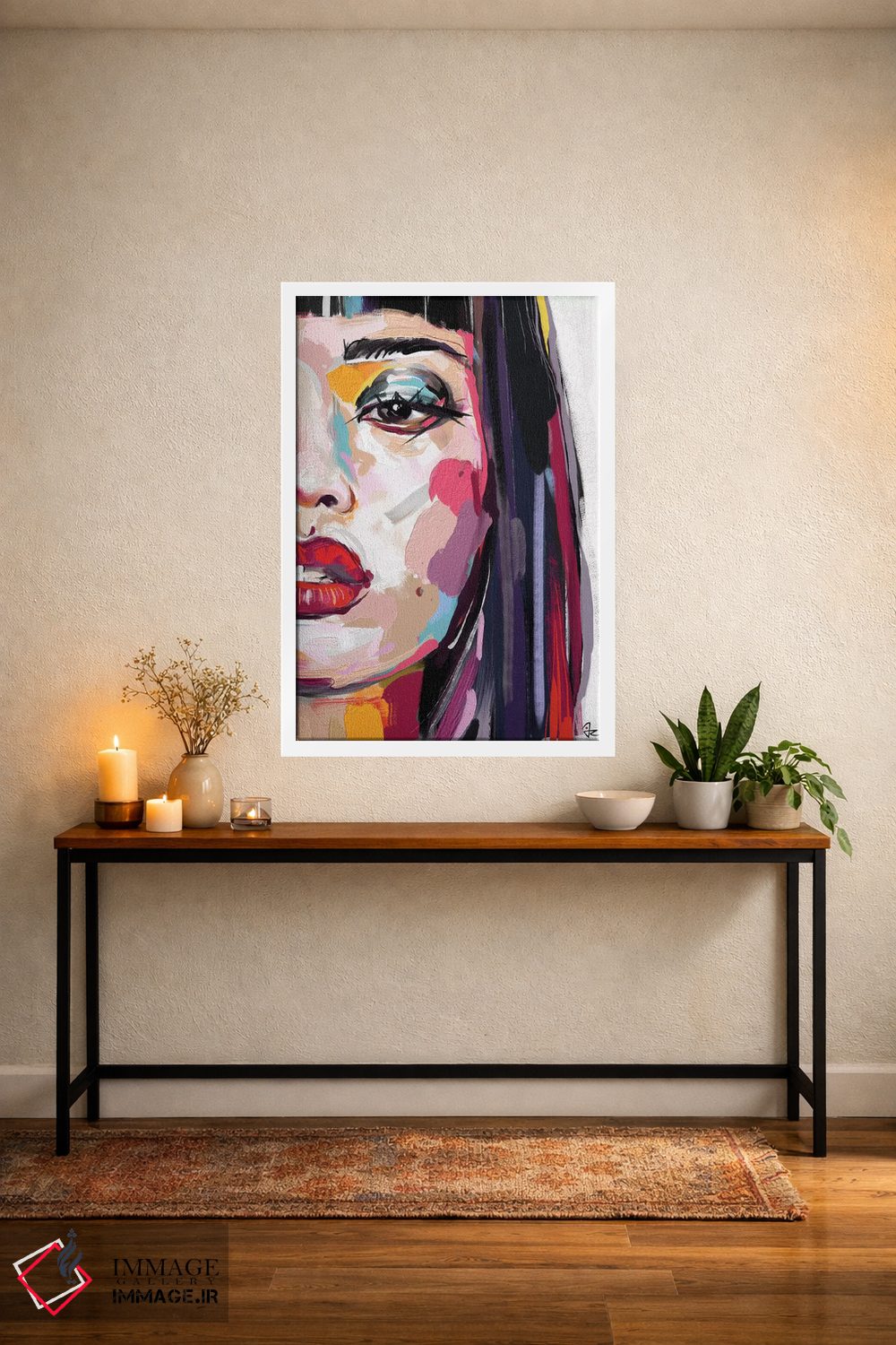 تابلو دکوراتیو درخشان هفت اثر جولیو روسی - D4W