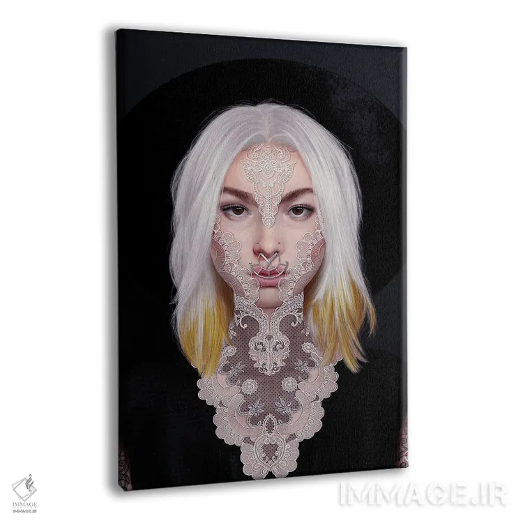 تابلو دکوراتیو برخاسته اثر جولیو روسی - نمای پرسپکتیو محصول