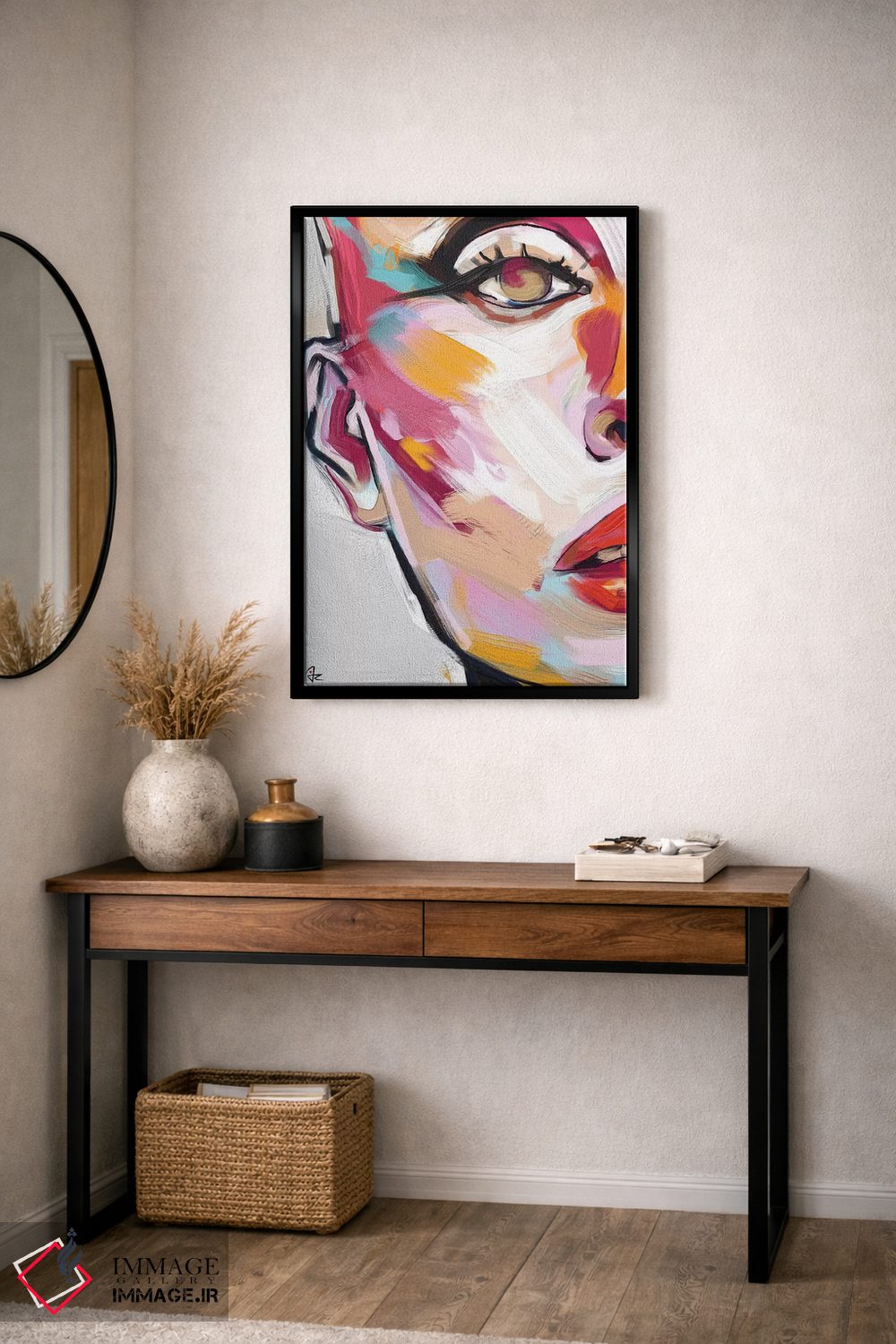 تابلو دکوراتیو درخشان پنج اثر جولیو روسی - D4B