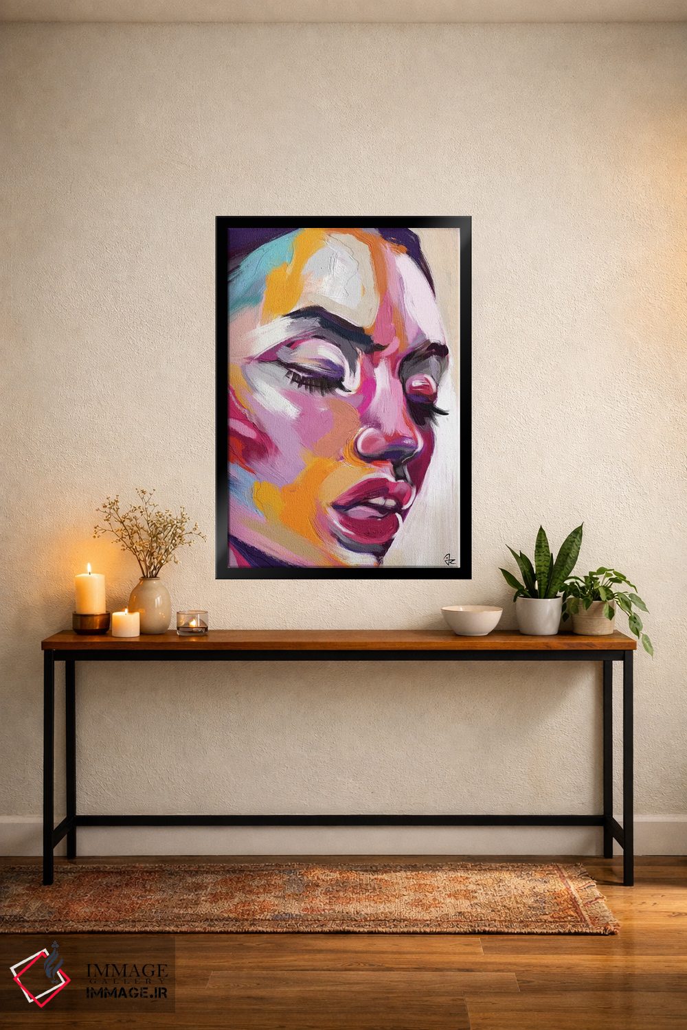 تابلو دکوراتیو درخشان شش اثر جولیو روسی - D5B