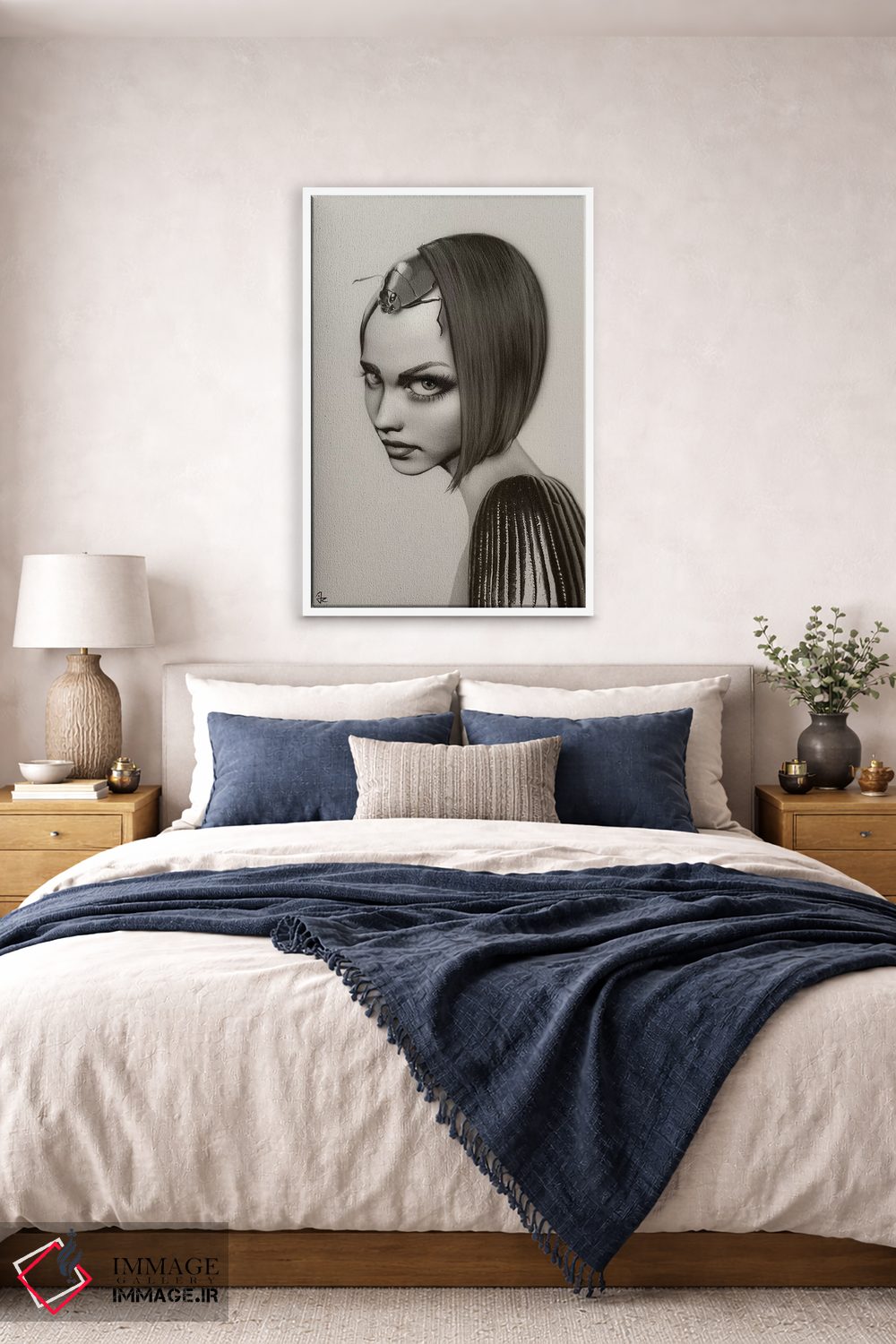 تابلو دکوراتیو حشره شکل یک اثر جولیو روسی - D6W