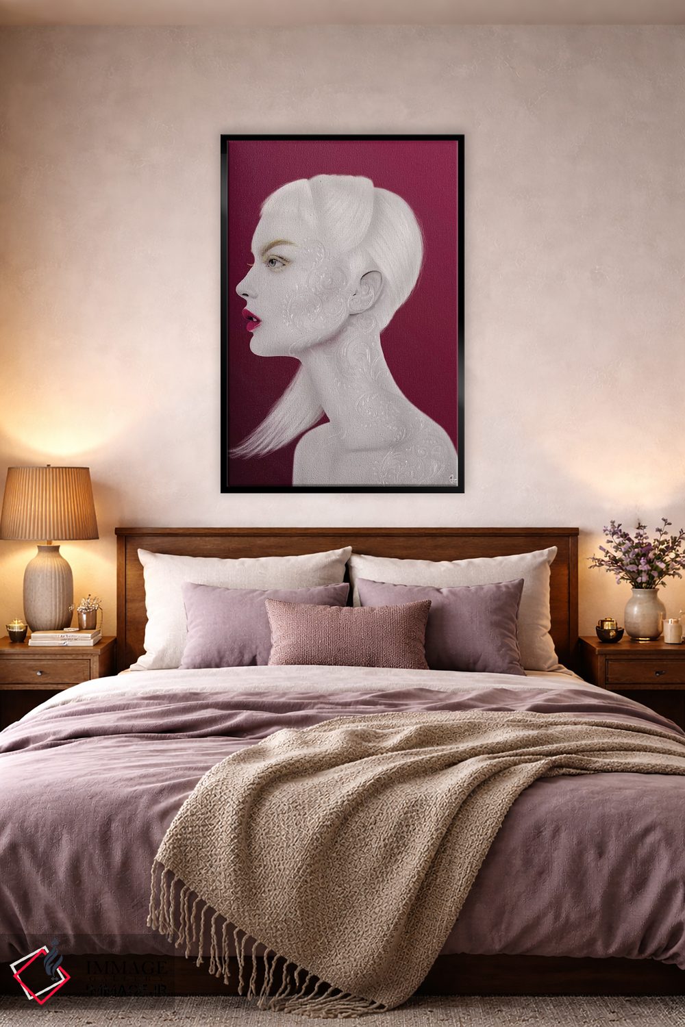 تابلو دکوراتیو مروارید اثر جولیو روسی - D3B