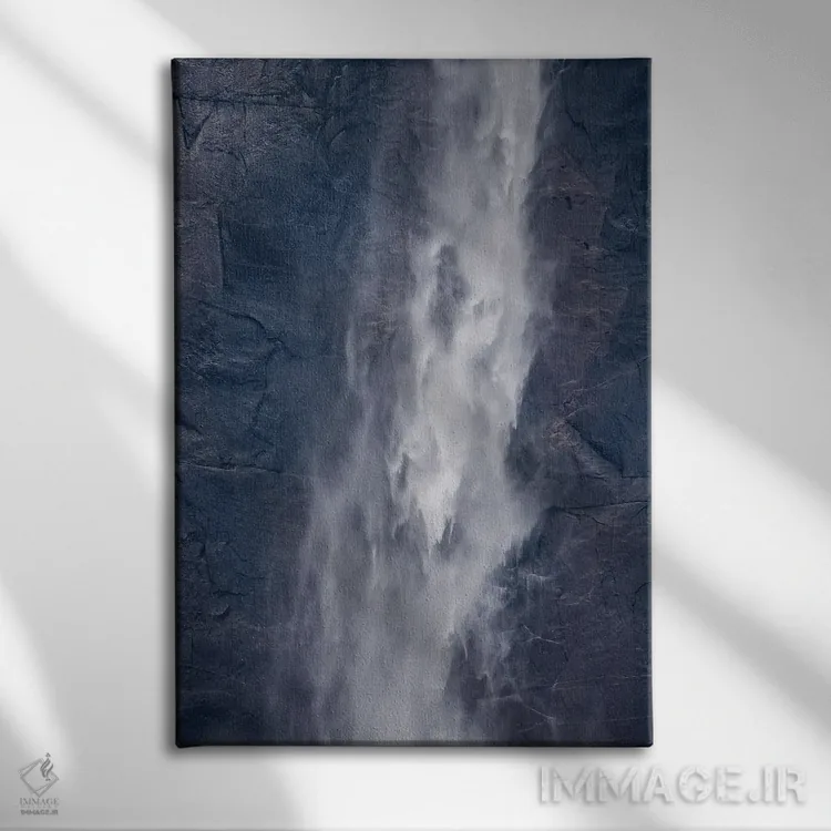 تابلو دکوراتیو آبشار یوسمیتی اثر عکاسی جاناتان راس - نمای روبهرو روی دیوار