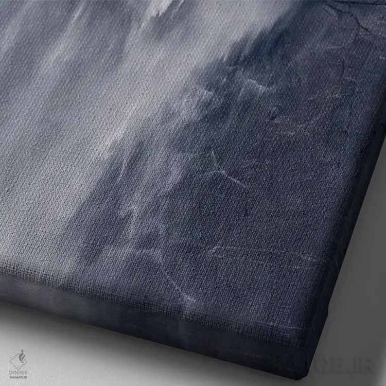 تابلو دکوراتیو آبشار یوسمیتی اثر عکاسی جاناتان راس - نمای نزدیک بافت بوم