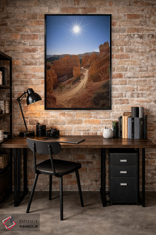 تابلو دکوراتیو پارک ملی برایس کنیون اثر عکاسی جاناتان راس - D4B