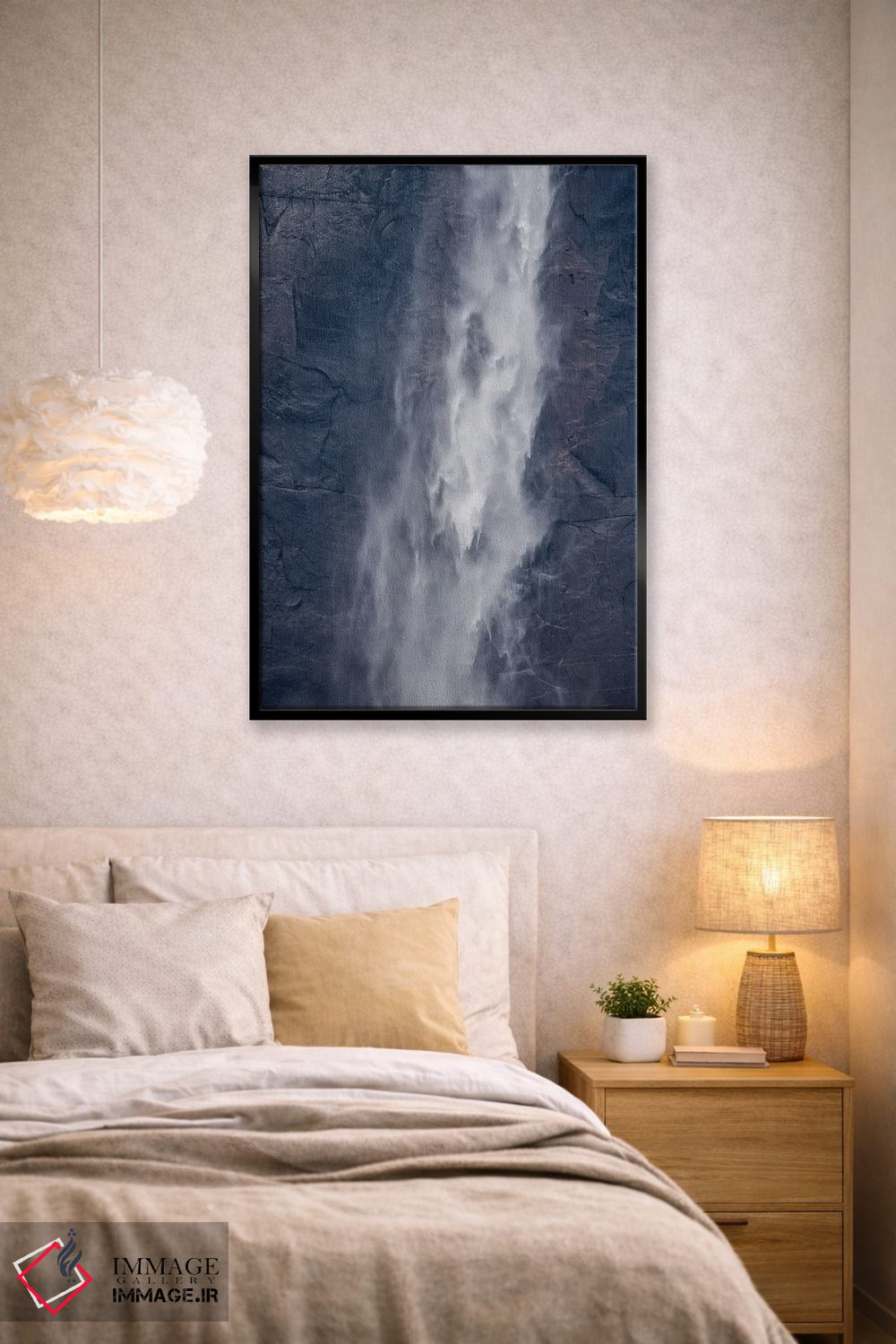 تابلو دکوراتیو آبشار یوسمیتی اثر عکاسی جاناتان راس - D2B
