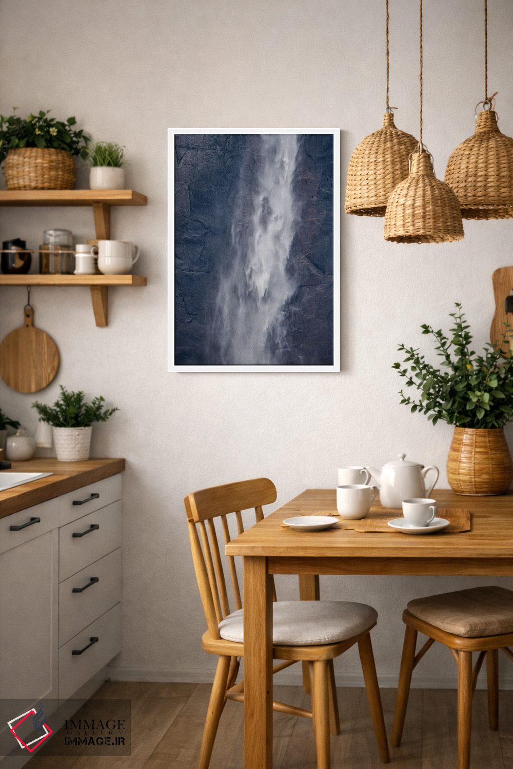 تابلو دکوراتیو آبشار یوسمیتی اثر عکاسی جاناتان راس - D3W