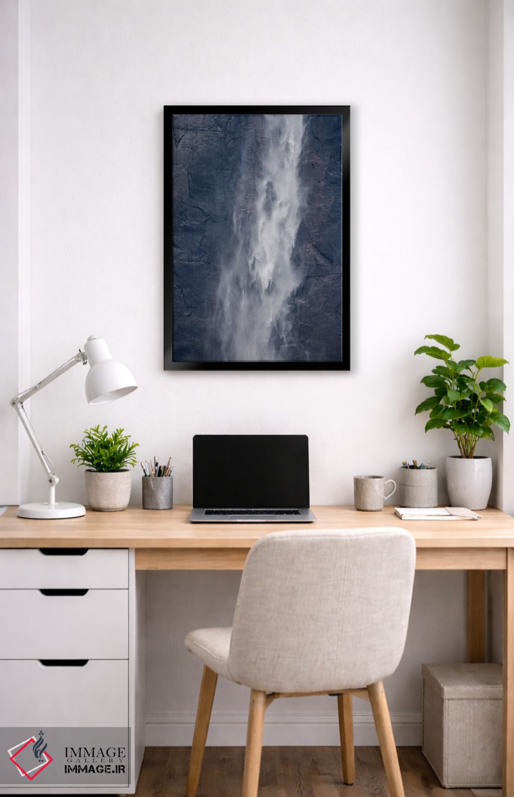 تابلو دکوراتیو آبشار یوسمیتی اثر عکاسی جاناتان راس - D6B