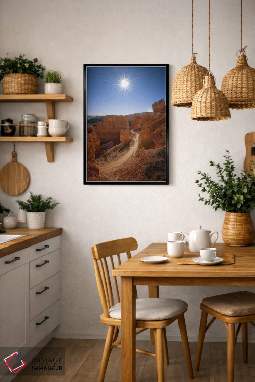 تابلو دکوراتیو پارک ملی برایس کنیون اثر عکاسی جاناتان راس - D5B
