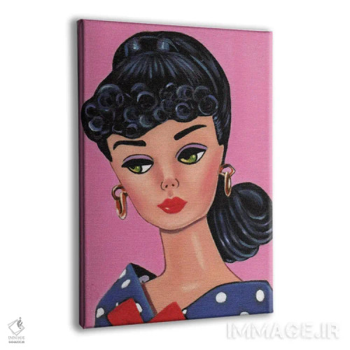 تابلو دکوراتیو دم اسبی II اثر هنر رترو جولی - نمای پرسپکتیو محصول