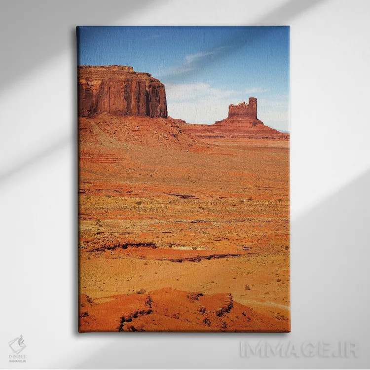 تابلو دکوراتیو Usa,دره یادبود، آمریکا اثر جین ریکس - نمای روبهرو روی دیوار