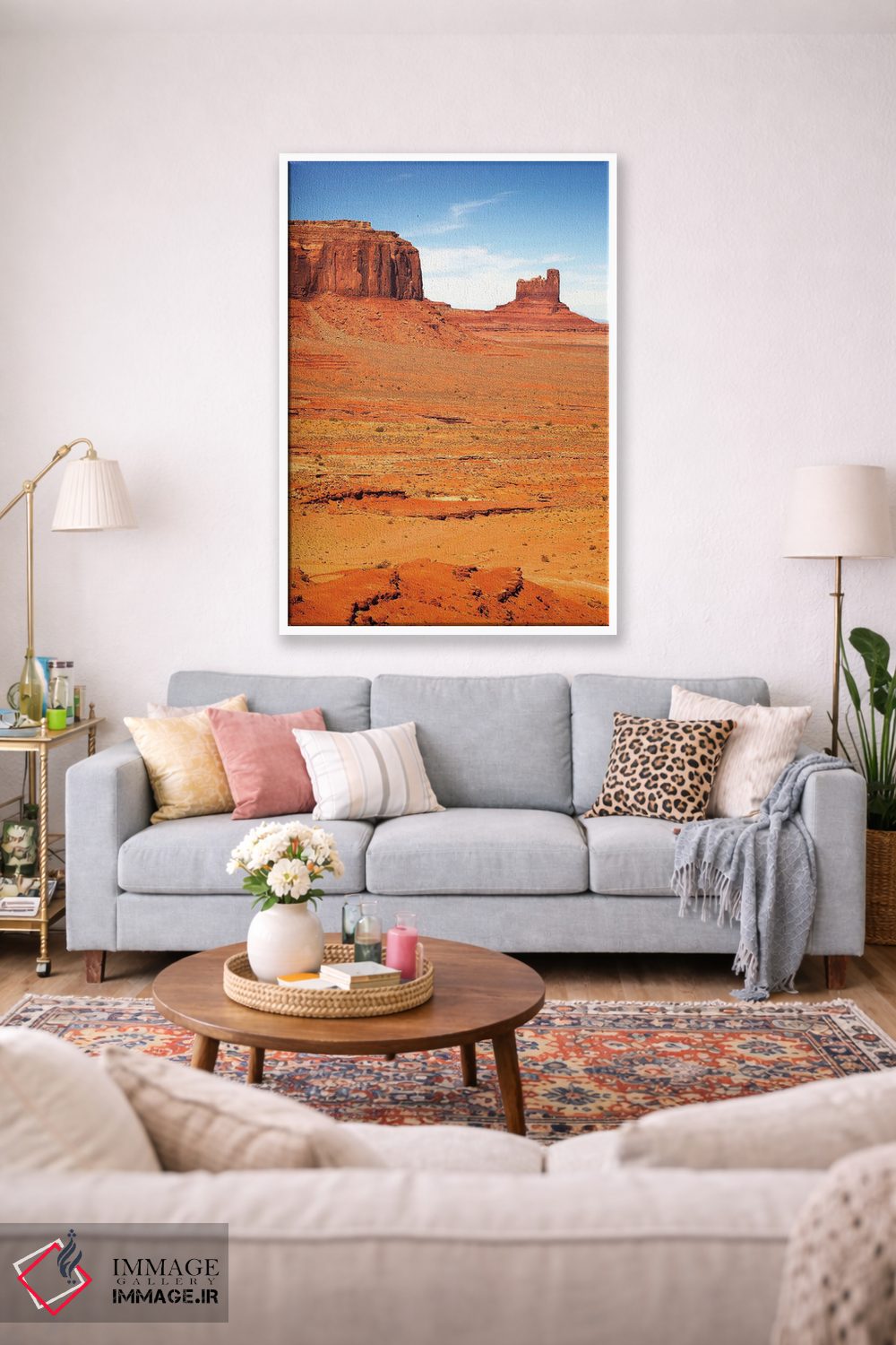 تابلو دکوراتیو Usa,دره یادبود، آمریکا اثر جین ریکس - D1W