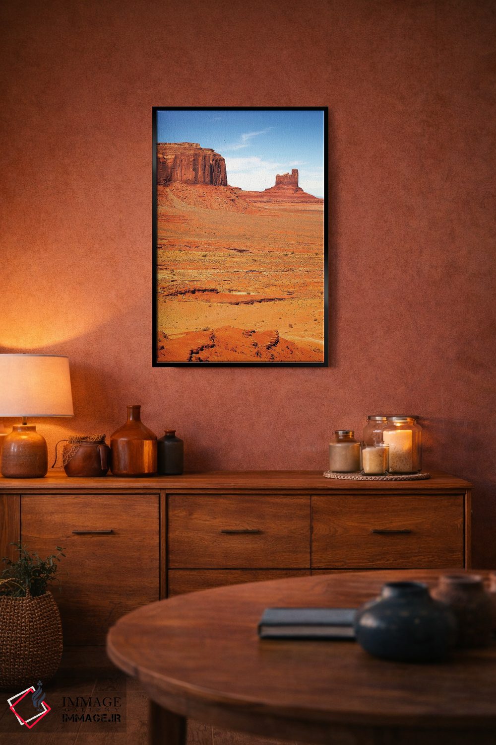 تابلو دکوراتیو Usa,دره یادبود، آمریکا اثر جین ریکس - D5B