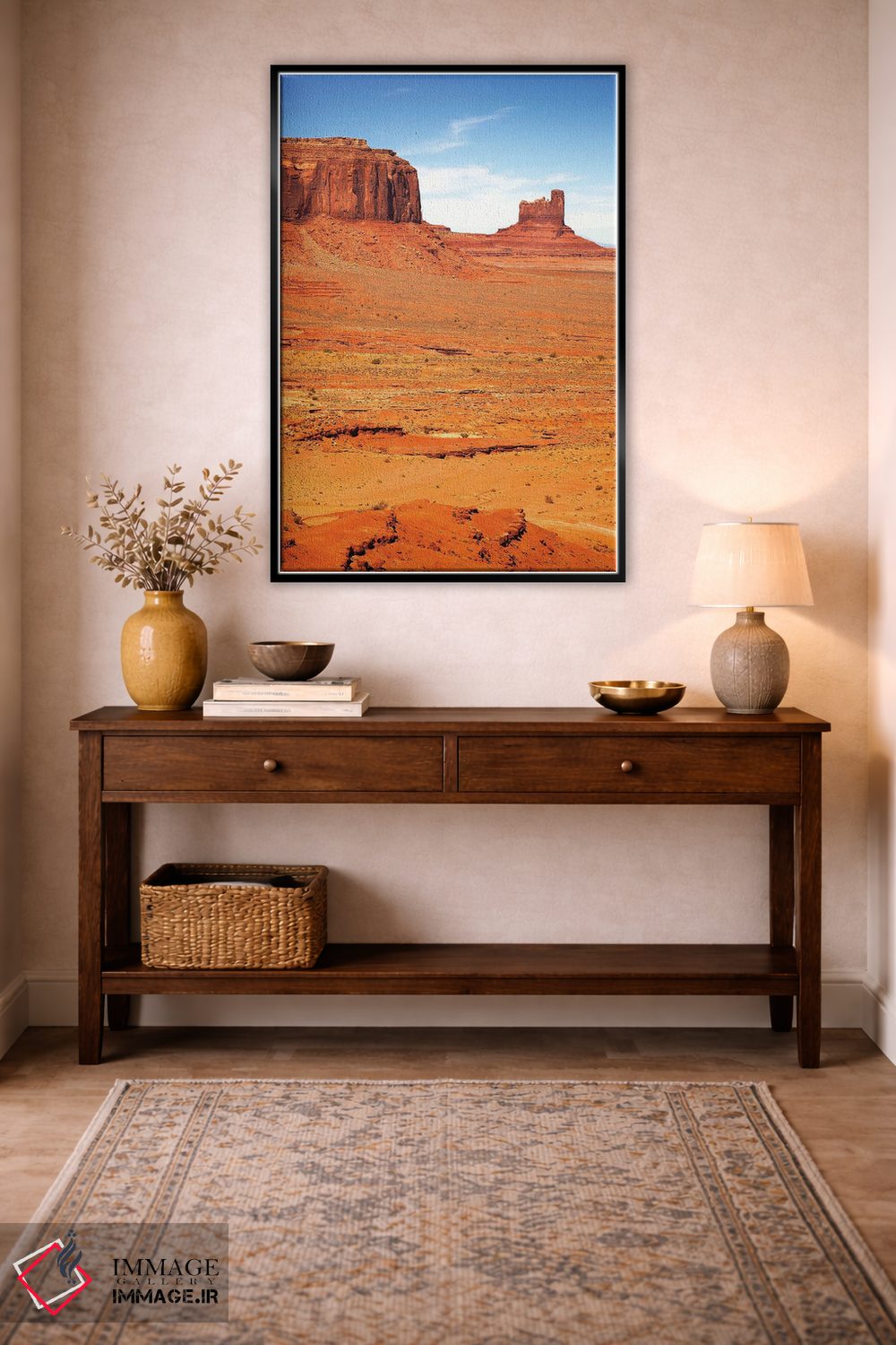 تابلو دکوراتیو Usa,دره یادبود، آمریکا اثر جین ریکس - D4B