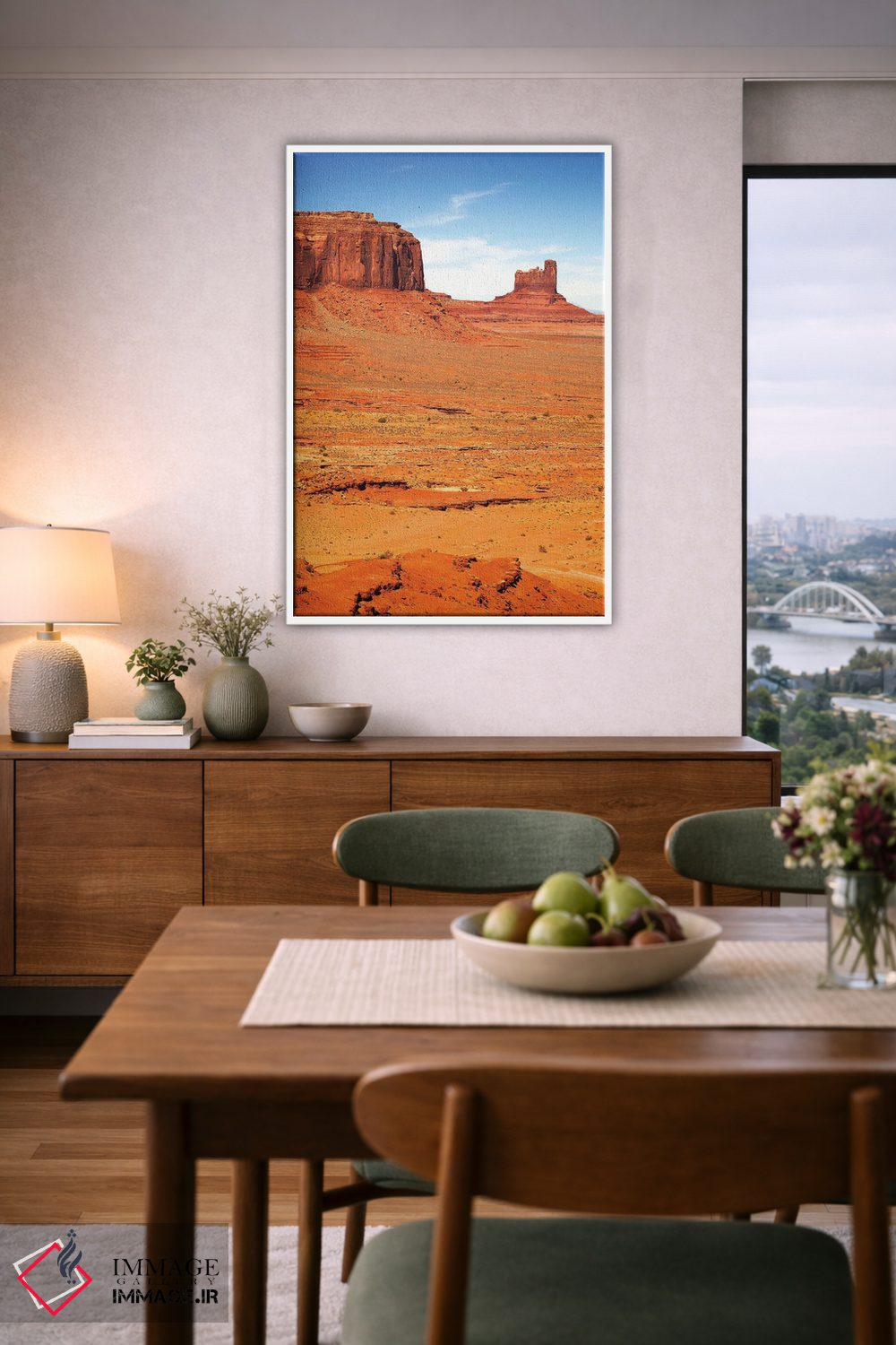 تابلو دکوراتیو Usa,دره یادبود، آمریکا اثر جین ریکس - D6W