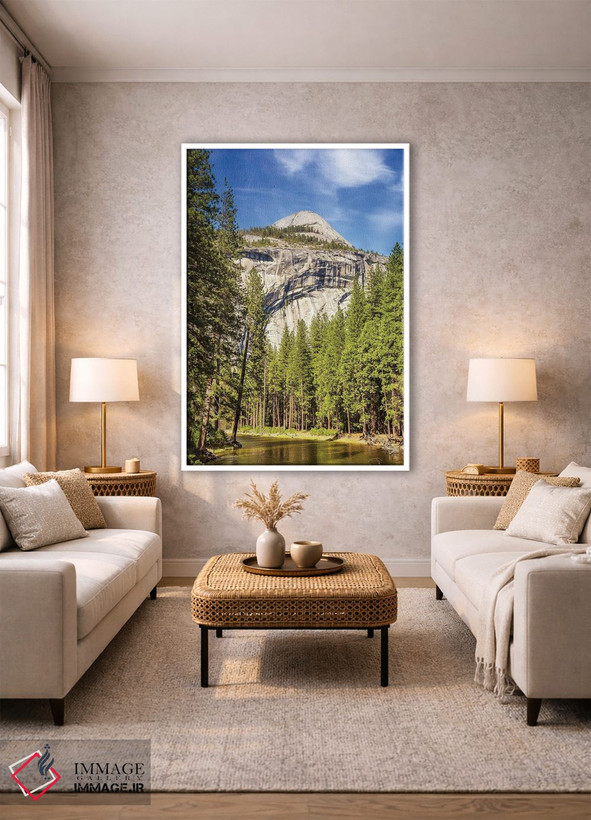 تابلو دکوراتیو California,نیم گنبد یوسمیتی، کالیفرنیا اثر جین ریکس - D1W