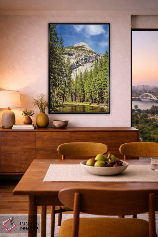 تابلو دکوراتیو California,نیم گنبد یوسمیتی، کالیفرنیا اثر جین ریکس - D6B